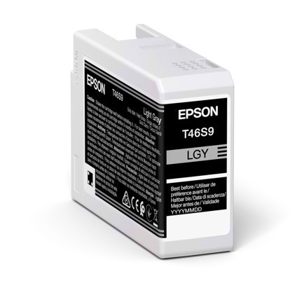 Epson Light Gray 25 ml cartuccia di inchiostro T46S9 - Epson SureColor P700