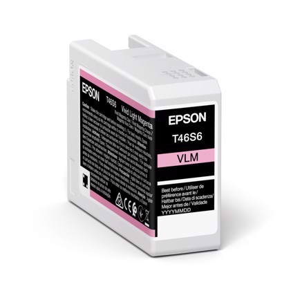 Epson Vivid Light Magenta 25 ml cartuccia di inchiostro T46S6 - Epson SureColor P700