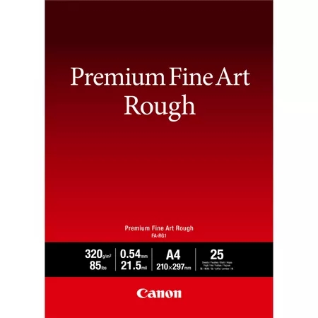 Canon Premium FineArt Rough - A4, 25 fogli 