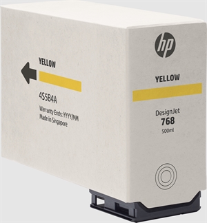 HP 768 Giallo 500-ml DesignJet cartuccia d'inchiostro