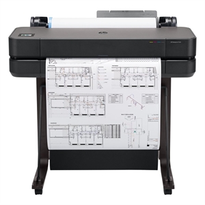 HP DesignJet T630 Plotter da 24" + incl. 1 anno di servizio onsite