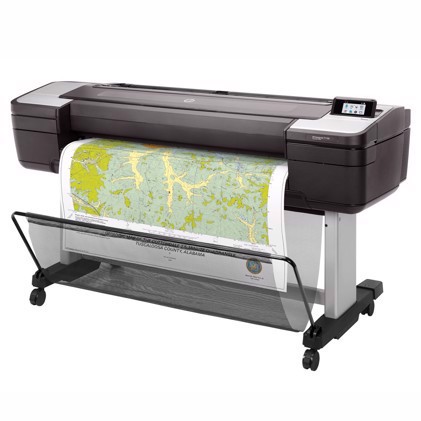 HP DesignJet T1700 Plotter Postscript + incl. 1 anno di servizio in loco