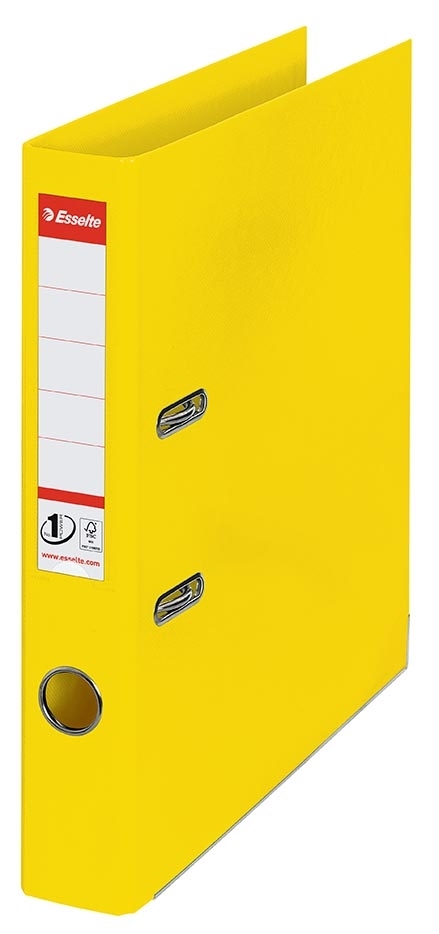 Esselte Brevordner No1 Vivida PP A4 50mm giallo