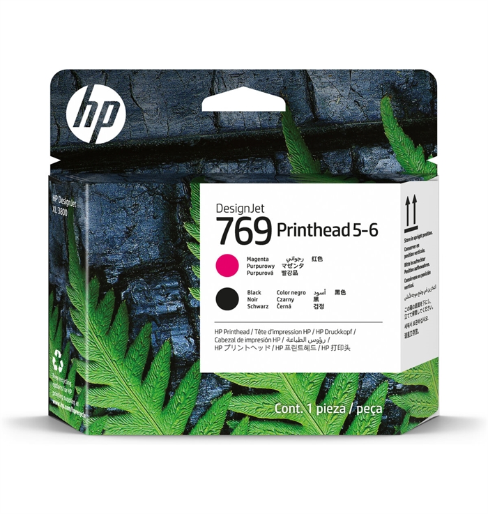 HP 769 Testina di Stampa DesignJet Magenta Nero 5-6