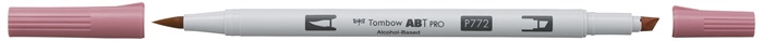 Tombow Marker alcohol ABT PRO Dual Brush 772 dusty rose