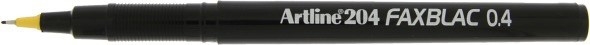 Artline Fiberspidspen 204 FAX nero