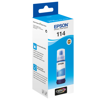 Epson 114 Flacone di inchiostro ciano EcoTank