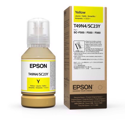 Epson Dye Sublimation ink (T49N4) - Giallo 140 ml per Epson F100 & F500