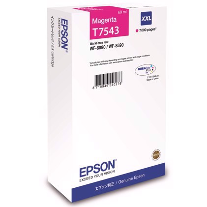 Epson WorkForce cartuccia d\'inchiostro XXL Magenta - T7543