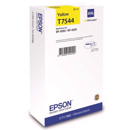 Epson WorkForce cartuccia d\'inchiostro XXL Giallo - T7544