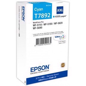 Epson T7892 Cartuccia di inchiostro Ciano XXL