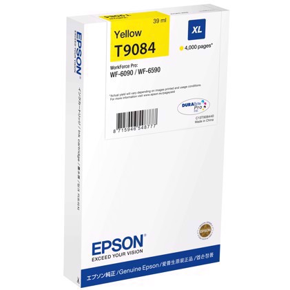 Espon WorkForce Giallo cartuccia d\'inchiostro XL - Epson T9084