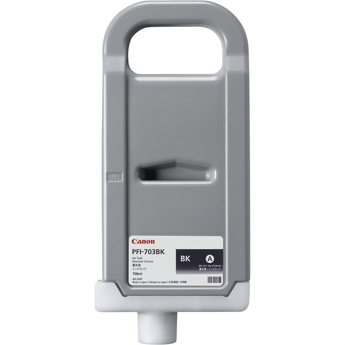 Canon PFI-703 BK Nero - Cartuccia di inchiostro da 700 ml