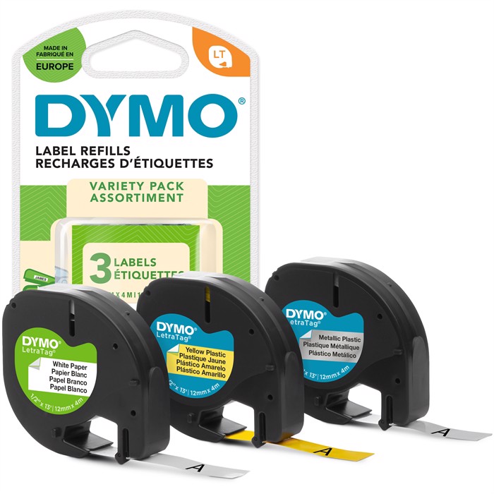 Nastro DYMO LT confezione da 3