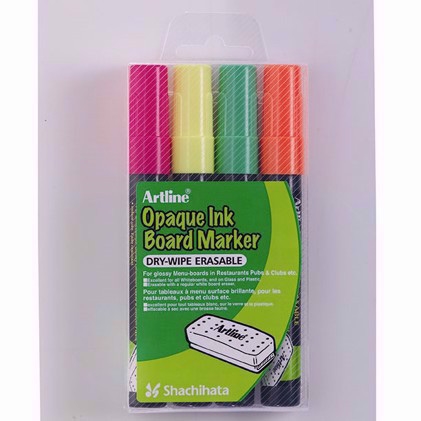 Artline Board Marker Opaque 2mm 4 - set

Artline Pennarello da lavagna opaco 2mm 4 - set