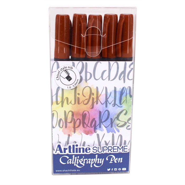 Artline Penna per Calligrafia Supreme 5 - set sepia