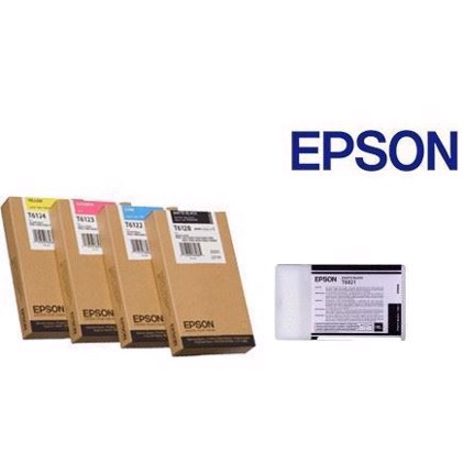 Set completo di cartucce d\'inchiostro per Epson stylus pro 7450