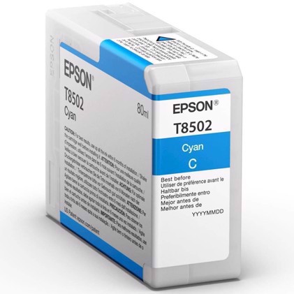 Epson Cyan 80 ml cartuccia di inchiostro T8502 - Epson SureColor P800