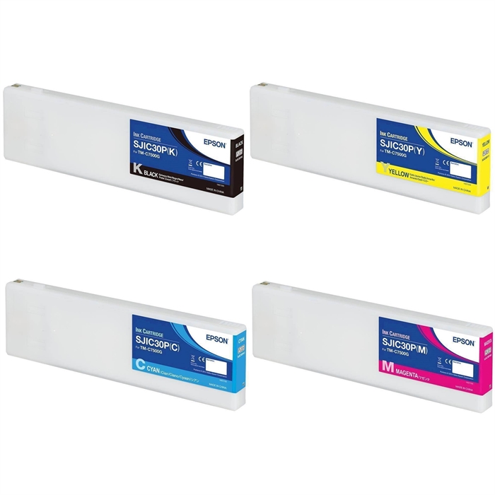 Set completo di cartucce d\'inchiostro per Epson ColorWorks C7500 Glossy.