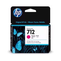 Cartuccia d'inchiostro DesignJet Magenta HP 712 da 29 ml