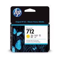 HP 712 Cartuccia d'inchiostro giallo da 29 ml DesignJet