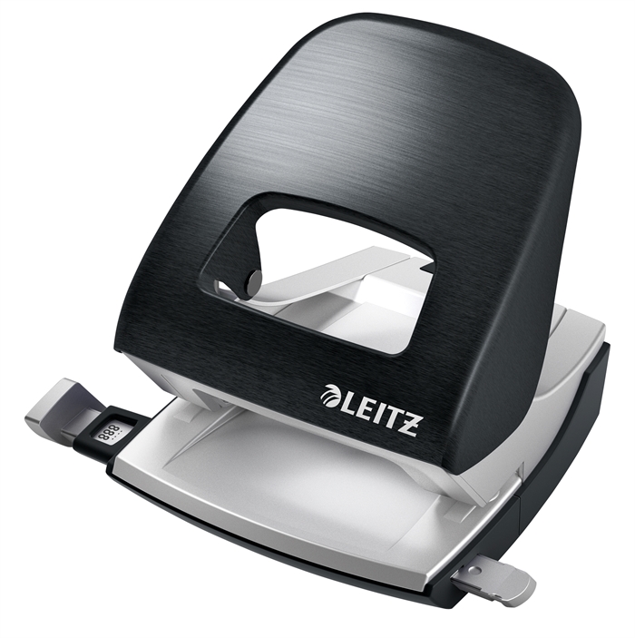 Leitz Applicatore di fori Style a 2 fori per 30 fogli, nero