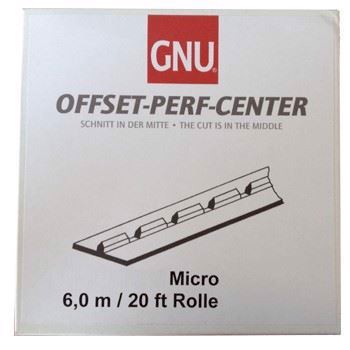 Mikroperf nastro perforato 50", centrale, carta - rotolo da 6 m