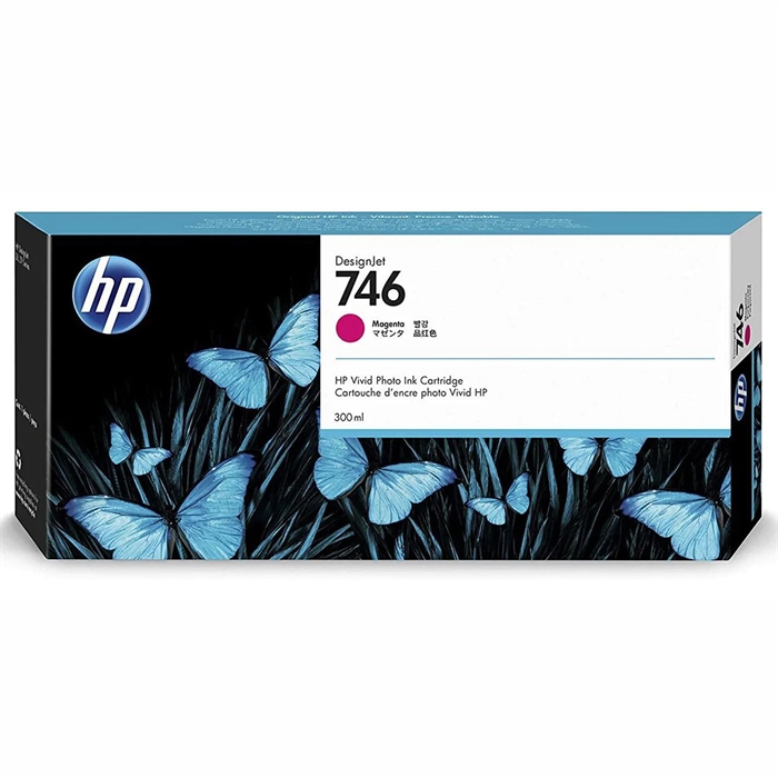 HP 746 cartuccia di inchiostro DesignJet Magenta da 300 ml