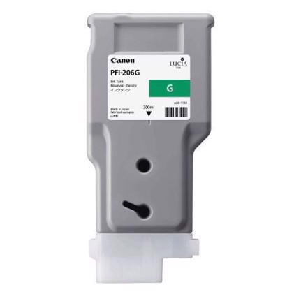 Canon Green PFI-206G - Cartuccia di inchiostro da 300 ml.