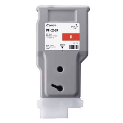 Canon Red PFI-206R - Cartuccia di inchiostro da 300 ml