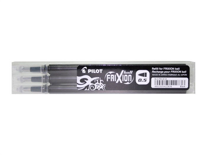 Penna Pilot Frixion Clicker 0,5 ricarica nera (3)