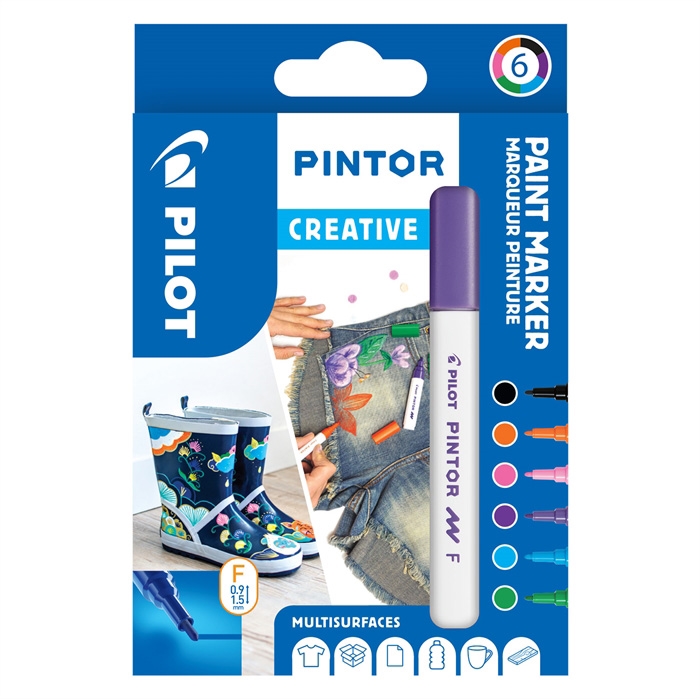 Pilot Marker Pintor Fine Creative 1,0 ass (6)