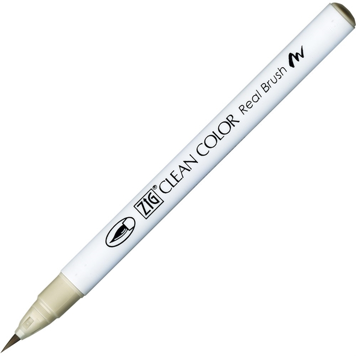 ZIG Clean Color Pen Pennarello Pennello 901 colore Grigio chiaro.