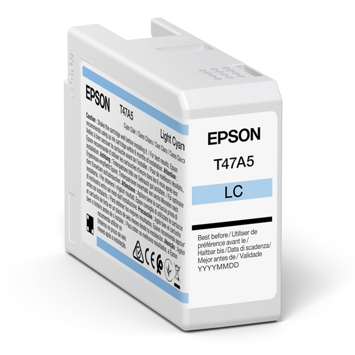 Epson Light Cyan 50 ml cartuccia d\'inchiostro T47A5 - Epson SureColor P900