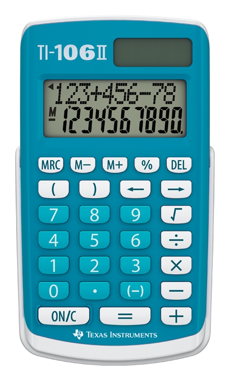 Texas Instruments TI-106 II Calcolatrice di base