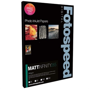 Fotospeed Matt Infinity 265 g/m² - A2, 25 fogli 