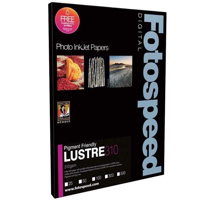 Fotospeed PF Lustre 310 g/m² - A3+, 50 fogli 