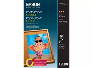 Carta Fotografica Lucida Epson 200 g/m² - A3 - 20 fogli