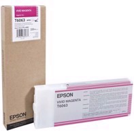 Epson Vivid Magenta T6063 - cartuccia di inchiostro da 220 ml per Epson Pro 4880