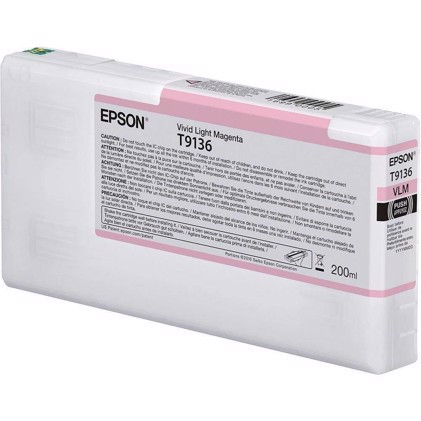 Epson Vivid Light Magenta T9136 - Cartuccia d\'inchiostro da 200 ml