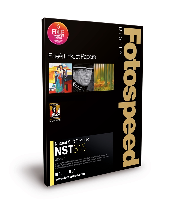 Fotospeed Natural Soft Textured 315 g/m² - A2, 25 fogli 