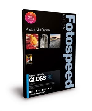 Fotospeed PF Gloss 190 g/m² - A2, 50 fogli 