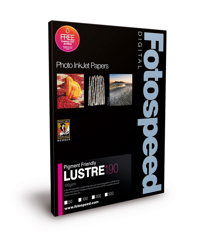 Fotospeed PF Lustre 190 g/m² - A4, 100 fogli 