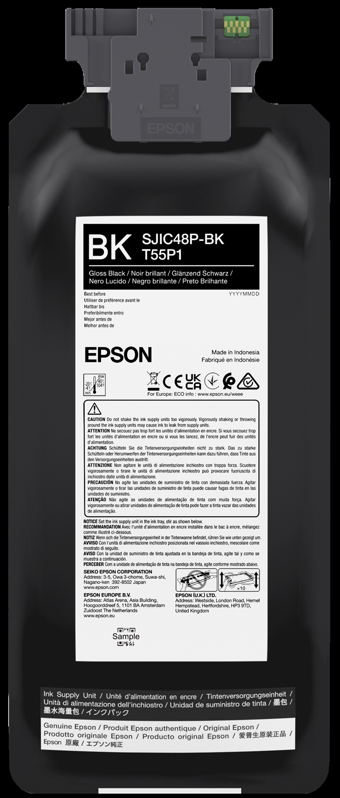 Epson cartuccia d\'inchiostro nera per Epson ColorWorks C8000