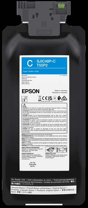 Epson cartuccia di inchiostro ciano per Epson ColorWorks C8000