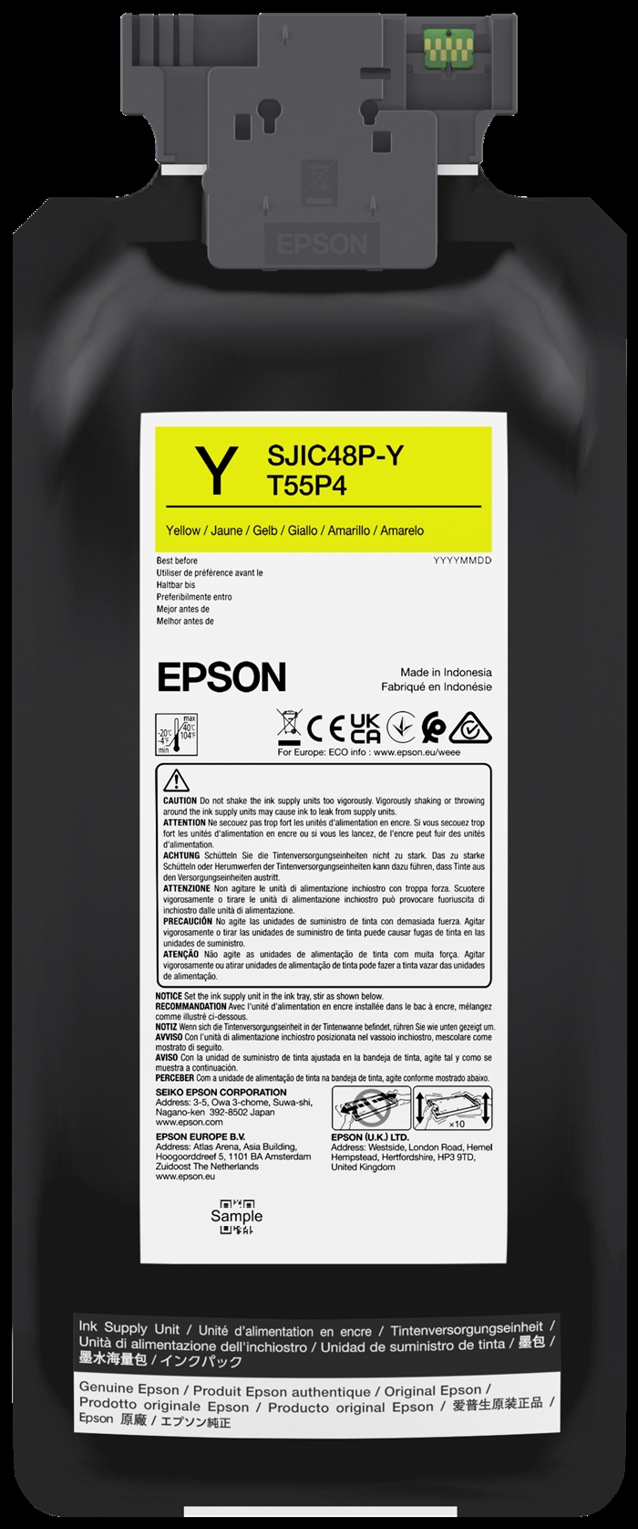 Epson cartuccia d\'inchiostro giallo per Epson ColorWorks C8000